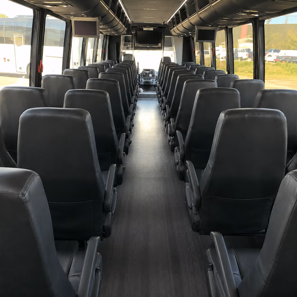 bend 30 passenger minibus inside
