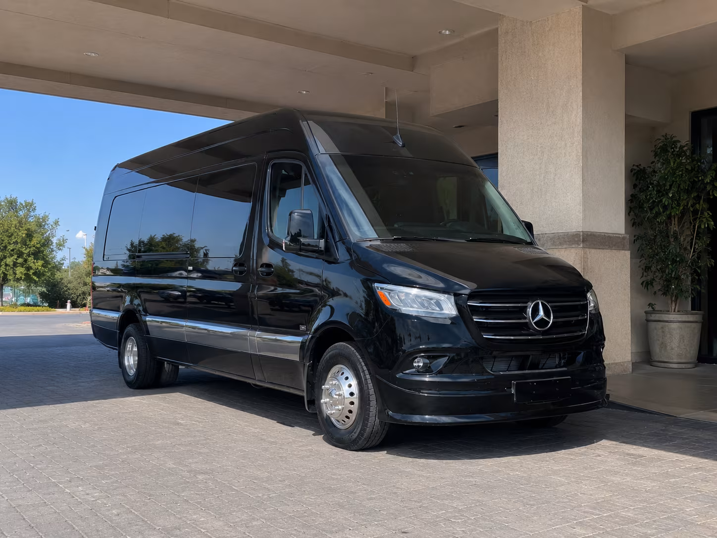 bend sprinter van with driver