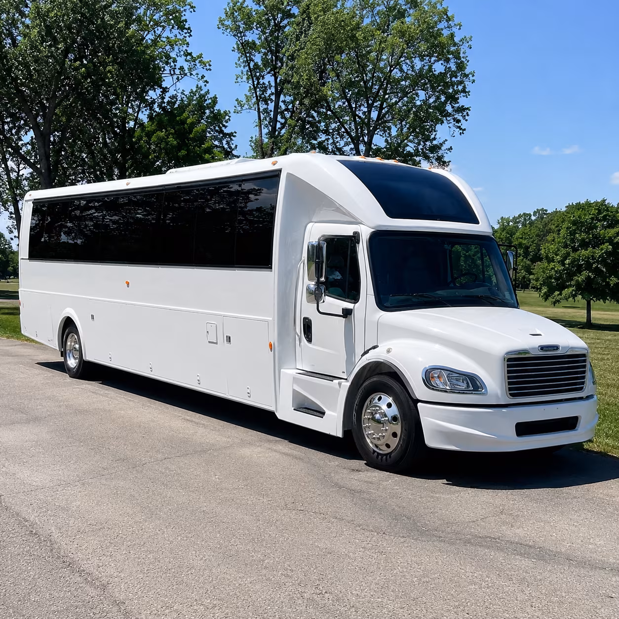 bend wedding party bus rental