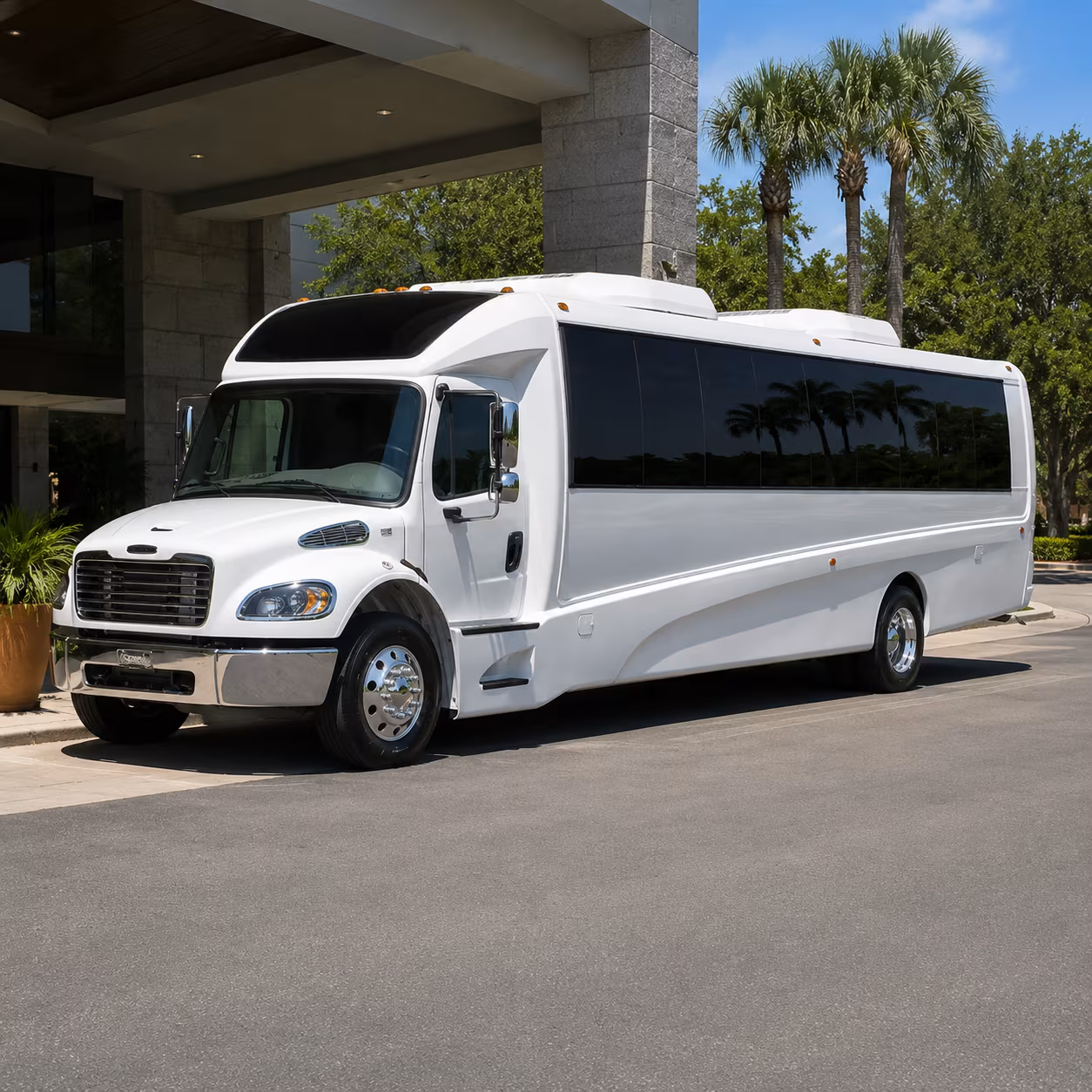 bend wedding transportation onboard seating