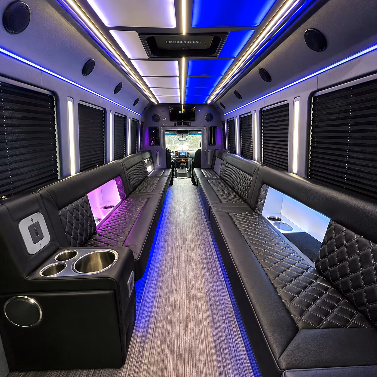concert bus rentals to the hayden homes amphitheater and surrounding venues